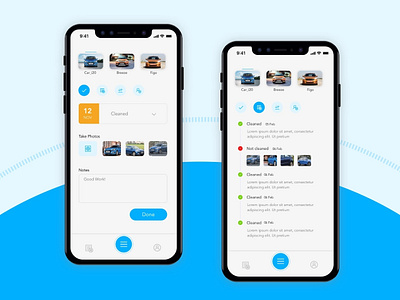 Cleaner Check App app branding dashboard dribbble icon ux