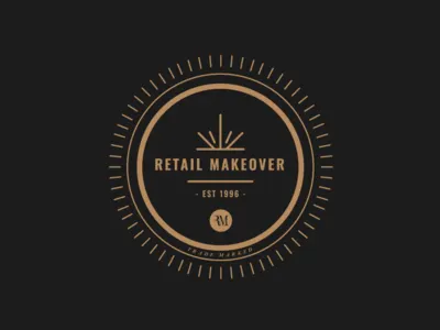 Retail Makeover - Logo Design branding design illustration logo logo design marketing minimal retail vector