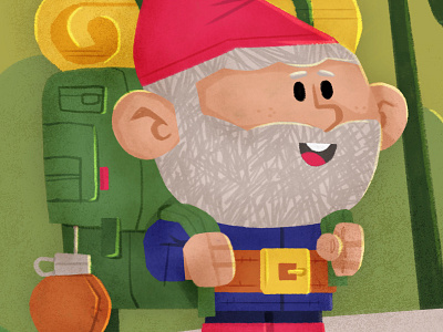 gnome eva galesloot illustration skwirrol