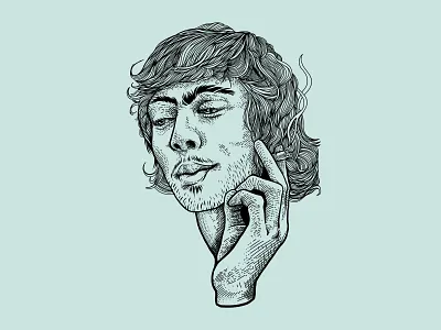 I Will Draw Your Face Cool artworks birth card engraving face gift hand drawing human love day manual manual illustration modern art people potrait