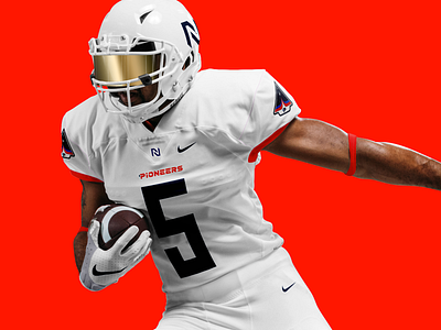Northland Pioneers - Football Jersey branding college football jersey logo space