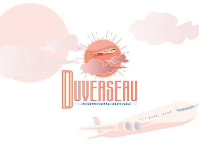 Logo Design Of Internation Services illustration illustrator logo logodesign logo design modren professional retro vintage