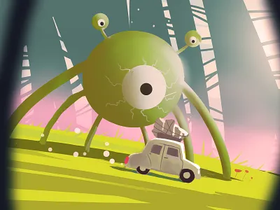 Transgression! animation art artboard artbook artwork branding brush character art design digital 2d digital art digital illustration digital painting dribble dribbleartist game art illustration landscape nature vector