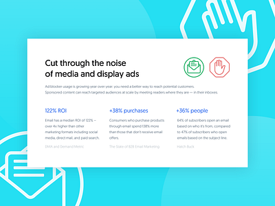 Paved – Email Marketing Promo ad app email fonts homepage interface landing page modal popup product promo ui webpage