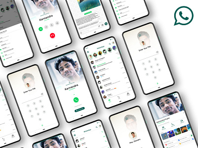 WhatsApp Redesign android app design animation app concept app dashboard app design branding concept design design google design icon illustration ios app design logo material design typography ui ui ux design ux vector web