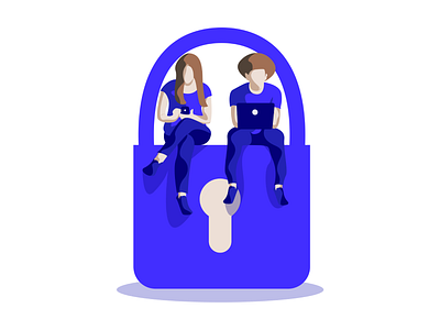 Lock Illustration art character character art illustration illustration art illustrations lock vector vector art