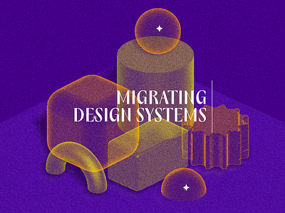 Design Systems 3d article design systems illustration spline ui ux