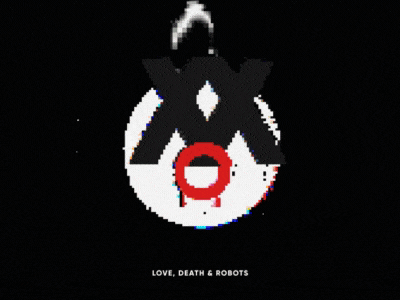Love, Death & Robots 2d ae after effect animation art artist character death dribble gif love mograph motion design motion graphic netflix robots series show