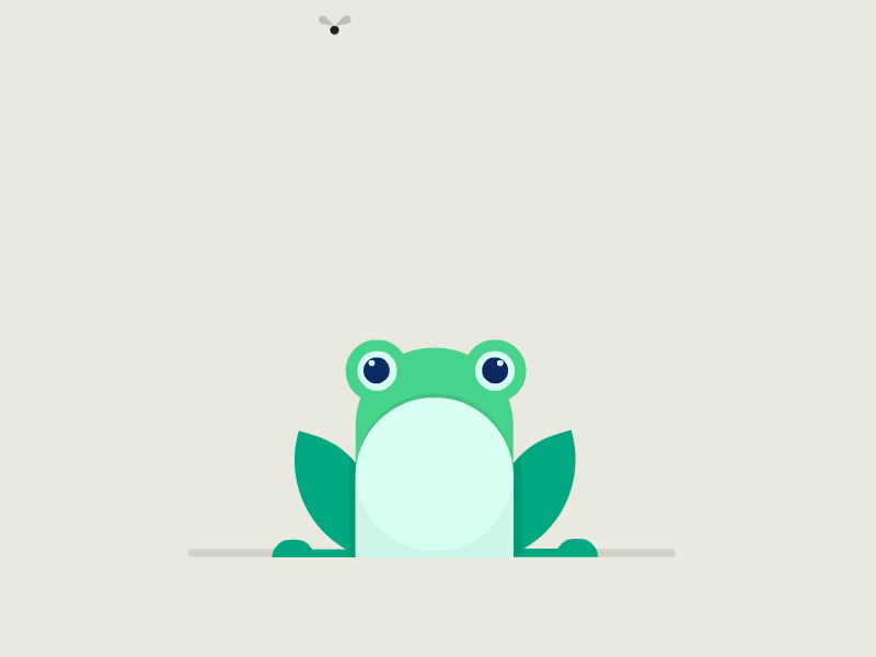 Frog booty eat fly frog reptile toad