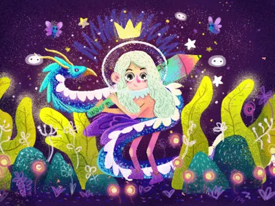 我的世界 插图 插画