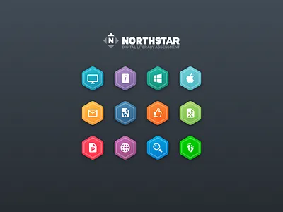 Badges badges buttons digital literacy icons software