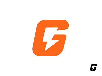 Gatorade Rebrand Challenge (Unused for Sale) brand identity branding graphic concept for sale unused buy gatorade letter g thunder bolt logo mark symbol icon negative space energy drink