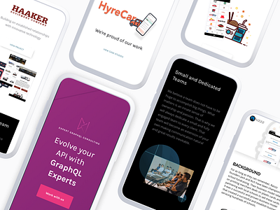 From Agency to API Consultancy: A Design Overhaul desktop landing page minimal software design