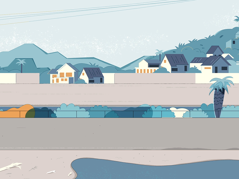 Train field landscape train