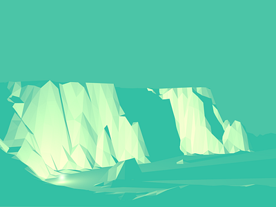 There Is Meaning In Everything 3d animation c4d clean color concept cool design environment geometric gradient illustration light low poly minimal scale shadow simple vector