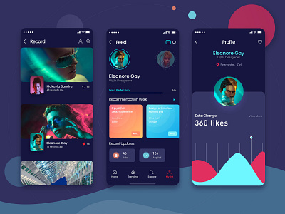 NetRed Video Communication App 03 design ui ux
