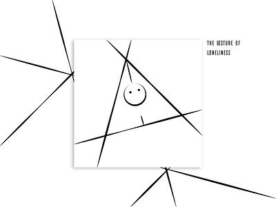 The Gesture of Loneliness V3 abstract binding blue bundle character depressed feeling gesture group growth illustration insight insulation loneliness