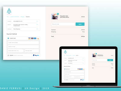Daily UI 002: Credit Card Checkout checkout checkout form checkout process dailyui design desktop sketch ui ux website