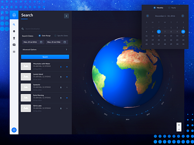 Satellite and Global Search Results blue global globe map map app outer space outerspace satellite search space web app