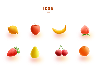 Fruits Icon icon ui