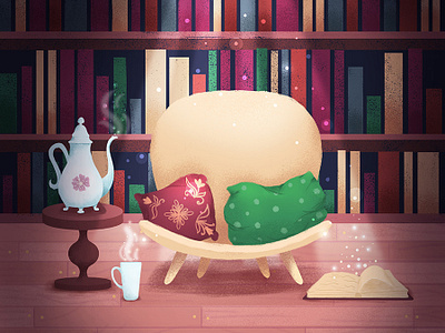 Library book illustration cartoon cartoon illustration children book illustration children illustration design illustration wacom tablet