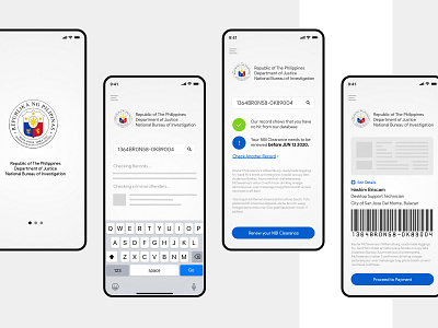 A Govt App Concept graphic design interface interface design mobile design ui