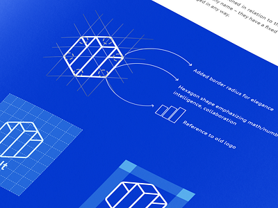 Logo construction Rsult arrow brand and identity brand guide brand guidelines branding branding agency construction design graphs grid logo mark mark icon symbol padding