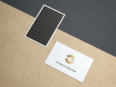 ATOMIC DESIGN // Logo Concept atom atomic design branding colors dailyui design flat french graphic design icon illustration logo logotype process typography ui ux vector web website