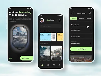 Flight Booking Mobile App✈️ app design app ui boarding pass booking booking app booking flight flight flight booking flights mobile app mobile app design mobile ui ticket tickets tickets app ui ui design uidesign uiux ux
