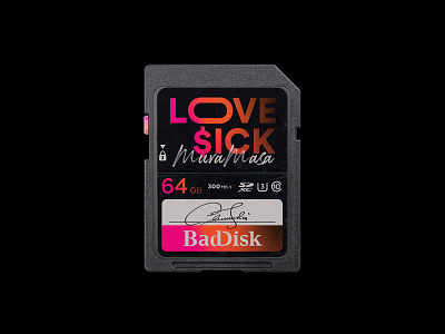 BadDisk - LOVE$ICK animation baugasm branding c4d cinema4d design flat graphicdesign illustration logo minimal modern poster thirtylogos type typography ux vector web xuxoe