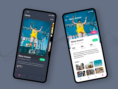 DJ app app concept app design design dj battle ios ui ux