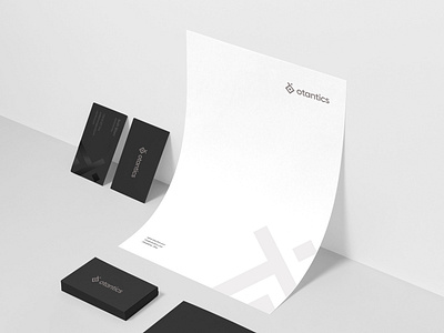 Otantics brand identity brandidentity branding design dribbble graphic graphic desgin logo logo design stationary design typography vector