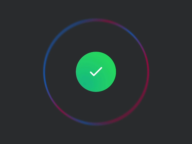Done! animation app checkmark clean done loading motion design motion graphics ui