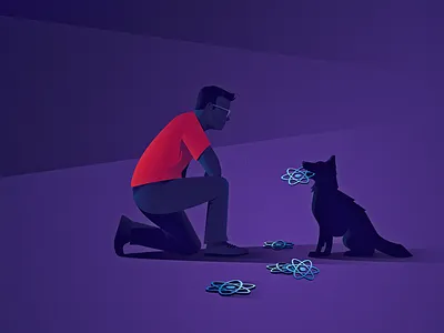 Patterns For Data Fetching In React data design development dog fetch illustration illustrator javascript logrocket programming react vector web