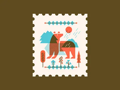 Spring [Illustration #3] cave flower forest nature rain spring sun tree wild