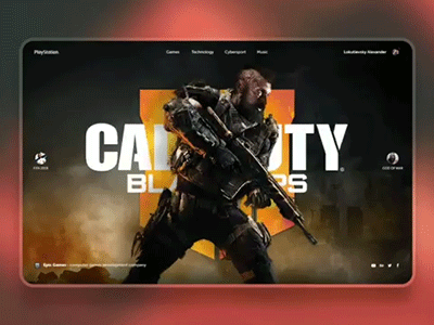PlayStation Game брендинг веб дизайн вектор дизайн иллюстрация логотип приложение уб целевая страница щ