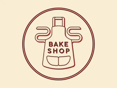 Bakery Logo adobe illustrator adobe illustrator cc apron bakery bakery logo baking brand and identity branding design graphic design icon illustration lettering logo logomark logotype typography vector wordmark logo