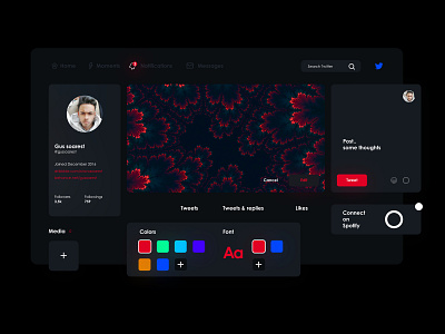 New Twitter Colors branding color design twitter ui ux web