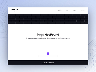 Page not found concept 404 error page minimal rebranding redesign web