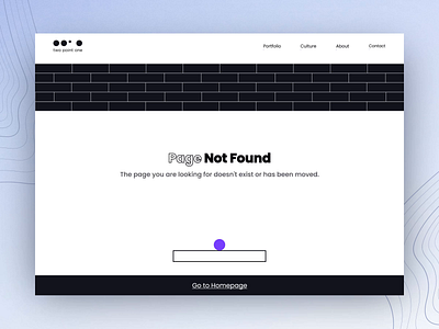 Page not found concept 404 error page minimal rebranding redesign web