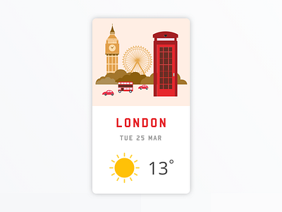 #37 Daily UI Challenge / Weather dailyui 037 dailyuichallenge ui weather