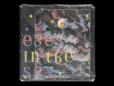 Eyes In The Sky album album art album artwork album cover album design cover cover art cover design plastic texture
