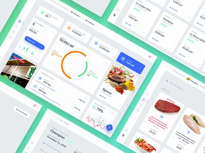 Horeca Management SaaS Platform analytics dashboard horeca platform restaurant saas ui ui ux ui interface ux ux designer ux strategy