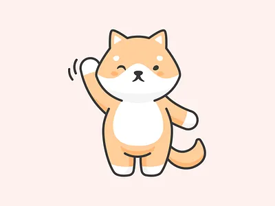 Shiba Inu adorable animal aomam cartoon character cute dog illustration mascot shiba shiba inu vector