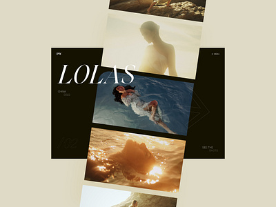 PhotoWay 📷 Gallery sections design gallery landing photo photographer serif typography ui