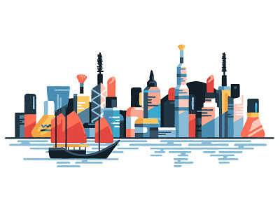 Beauty contest art artist beauty china city cityscape cosmetic cosmetics editorial freelance hong kong illustration illustrator skylines travel