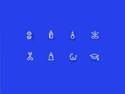 Icon icon iconography minimal nav outline set icon ui ui design ux design