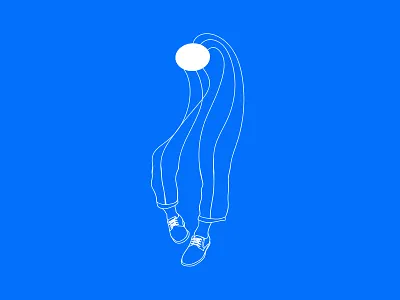 shuttlecock man confused crazy go away run shuttlecock sucked unsure yourself