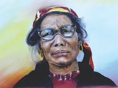 Oil Painting drawing oil paint oil painting portrait art