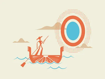 Fling Craft Cocktail :: Orange gondola blood orange cocktail fling gondola gondolier italian italy orange orange slice venice wedge